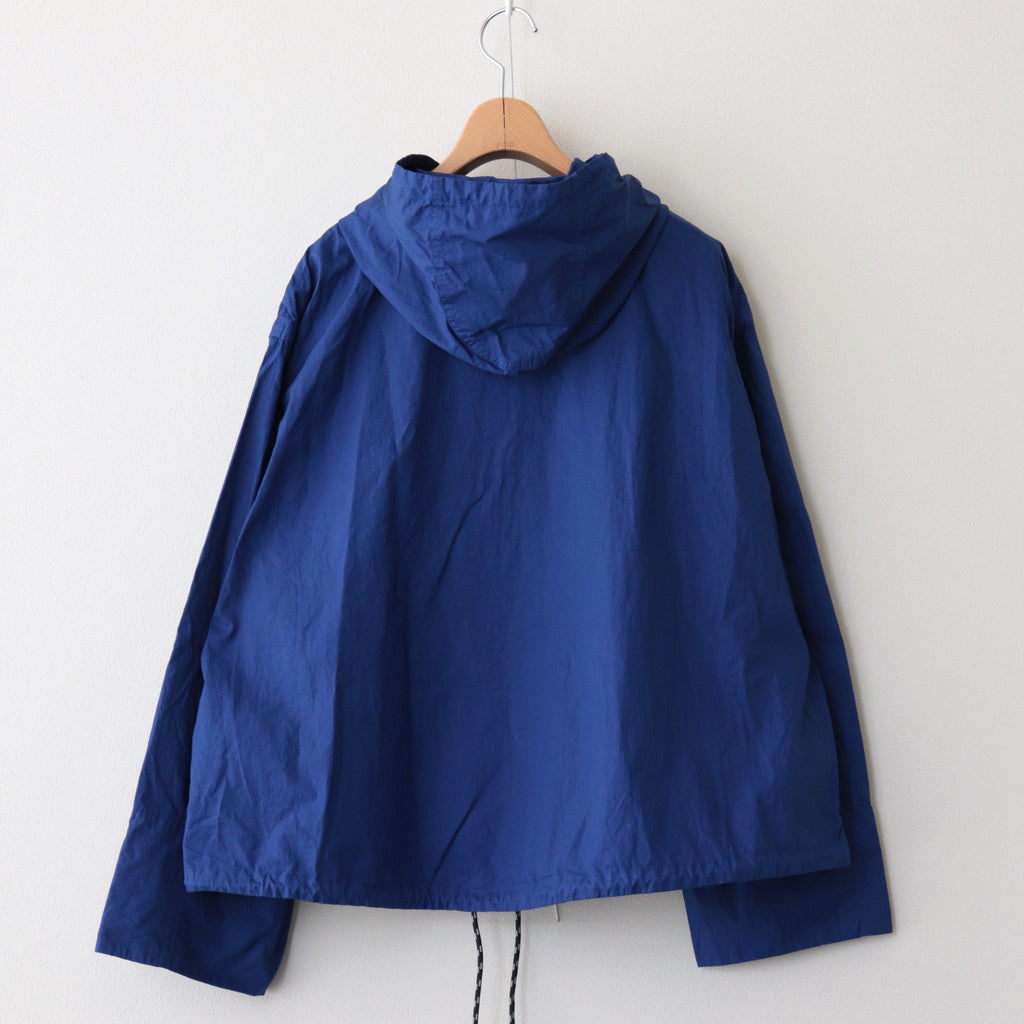 GARMENT DYE ZIP HOODIE #blue [no.6271]