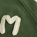 LETTERED SWEATER #green [no.6336]