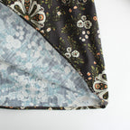 K.F BACK BUTTON SMOCK #DARK BROWN [no.6394]
