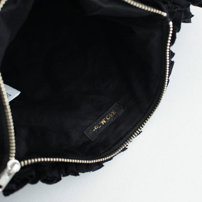 FRILL BODY BAG #BLACK [no.6383]