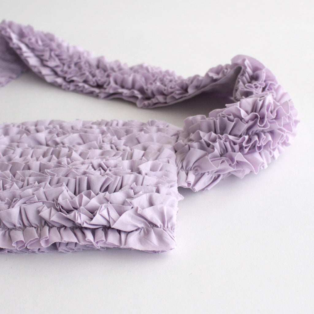 FRILL BODY BAG #LILAC [no.6383]