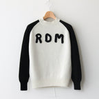 LETTERED SWEATER #panda [no.6336]