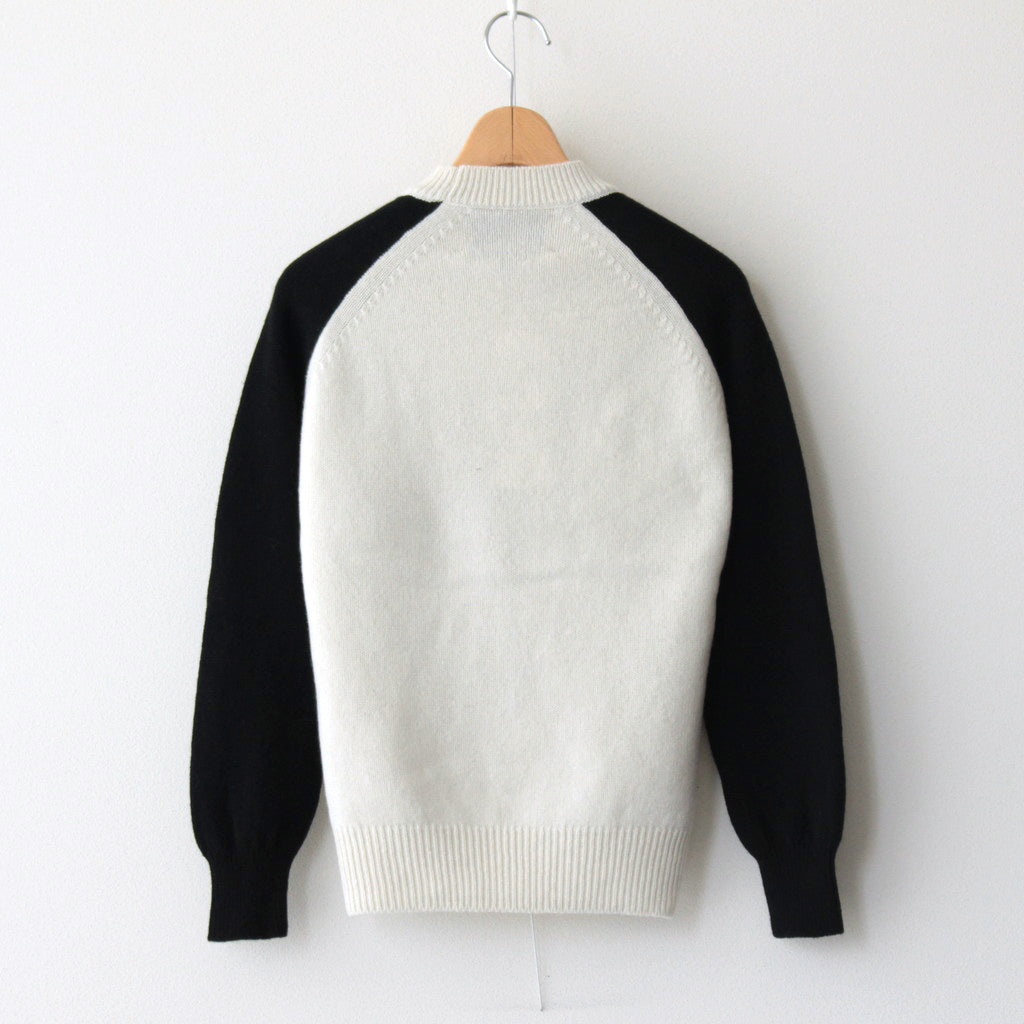 LETTERED SWEATER #panda [no.6336]