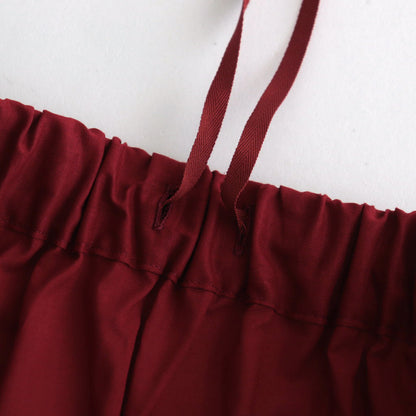 静寂の欠片 panier tiered skirt #Agate red [TLF-124-sk001-la]