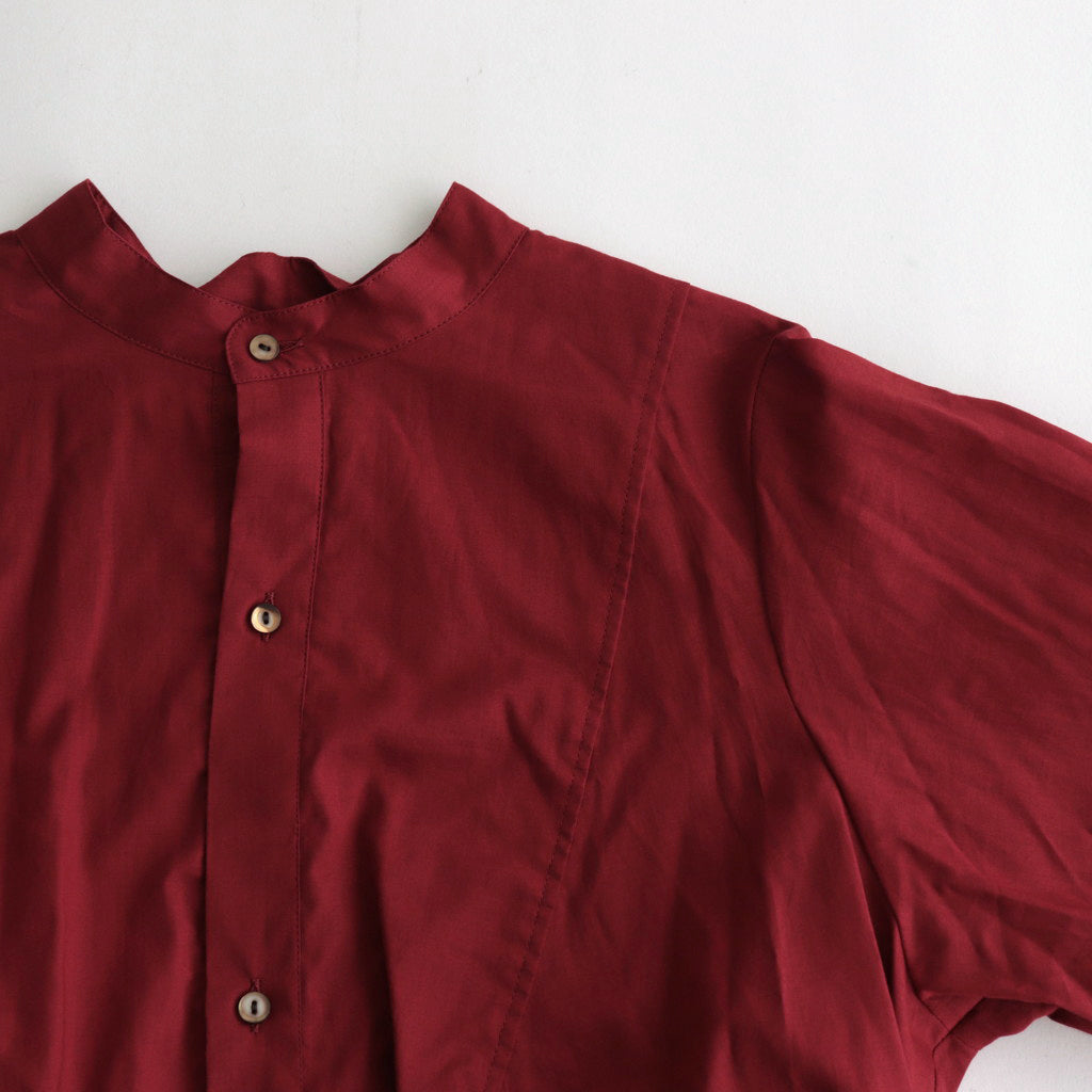 静寂の欠片 robe shirt dress #Agate red [TLF-223-op008-la]