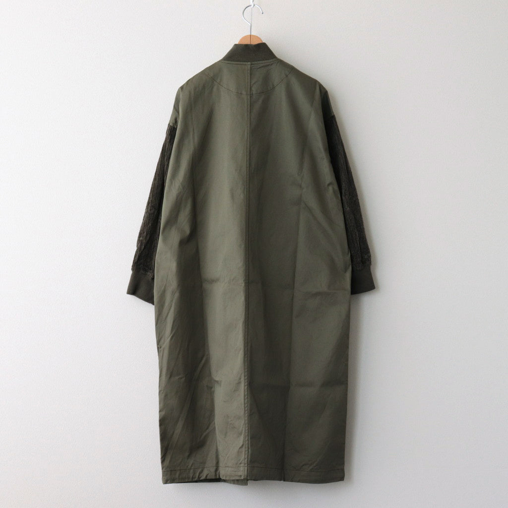 Cotton Weapon Combo Zip Coat #025 Khaki [TS233CO079]
