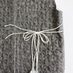 FILLE VEST #GRAY×GOLD [26-0028A]