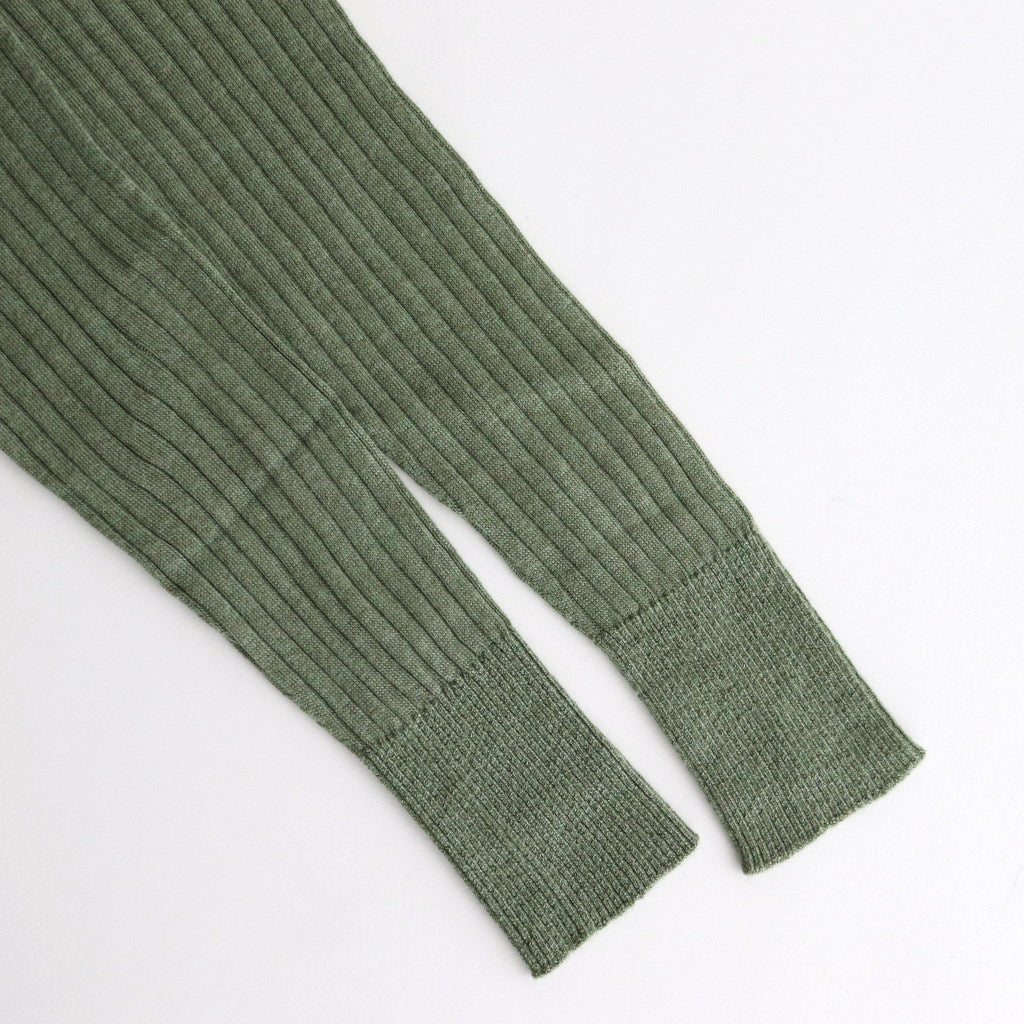 Poeta high neck sweater #Olive [24-850]