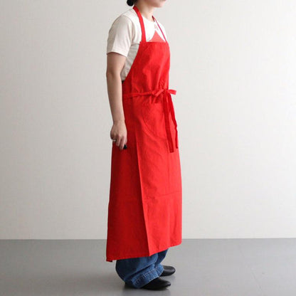 GARMENT DYE APRON #red [no.6860]