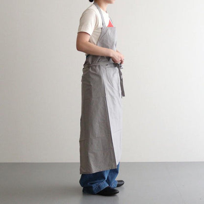 GARMENT DYE APRON #gray [no.6860]