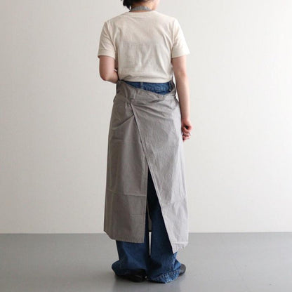 GARMENT DYE APRON #gray [no.6860]