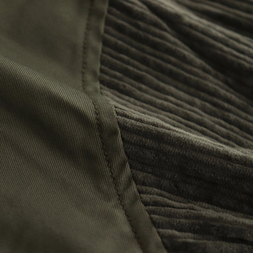 Cotton Weapon Combo Zip Coat #025 Khaki [TS233CO079]