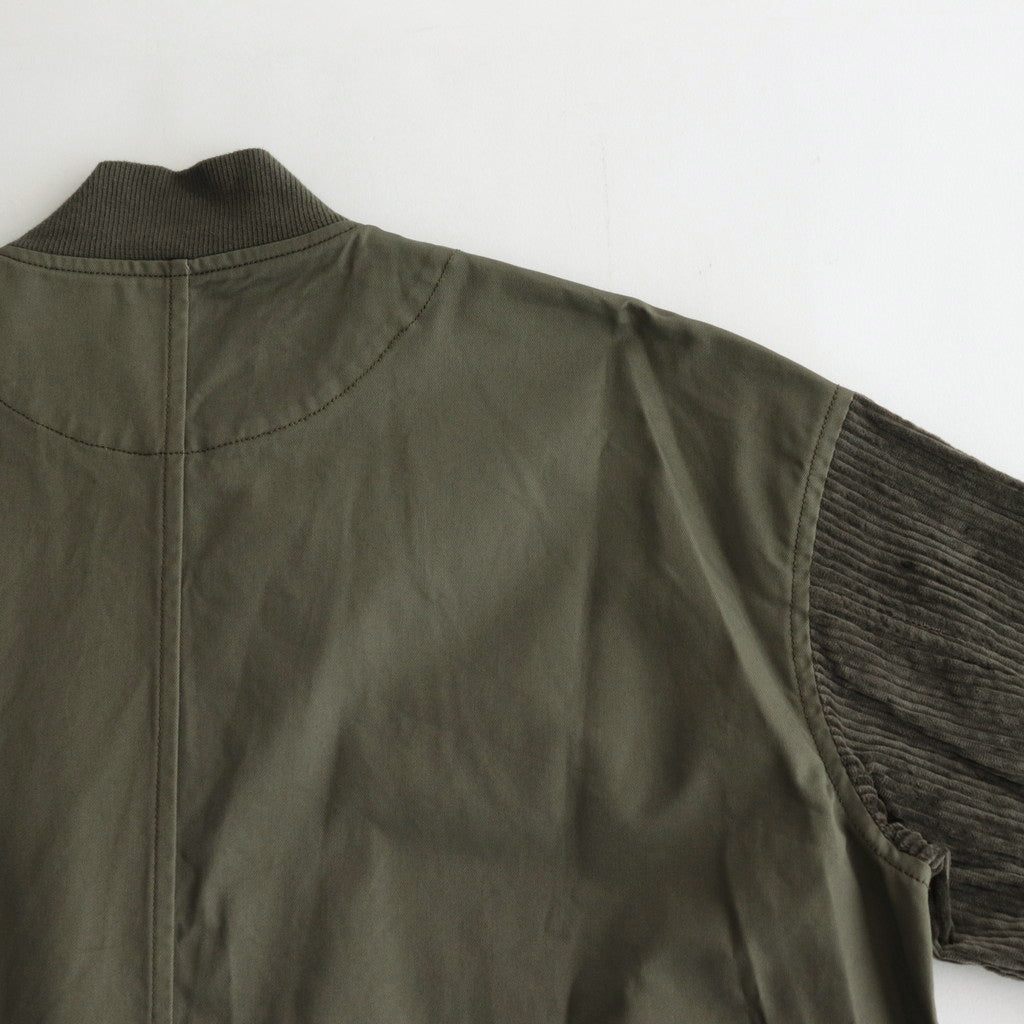 Cotton Weapon Combo Zip Coat #025 Khaki [TS233CO079]