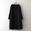 時雨る森 wide coat #black [TLF-124-co002-as]