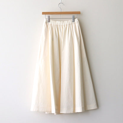 Circular skirt #ecru [TLF-125-sk001-tp]