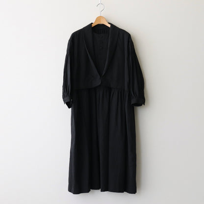 layered black dress #black [TLF-124-op004-sn]