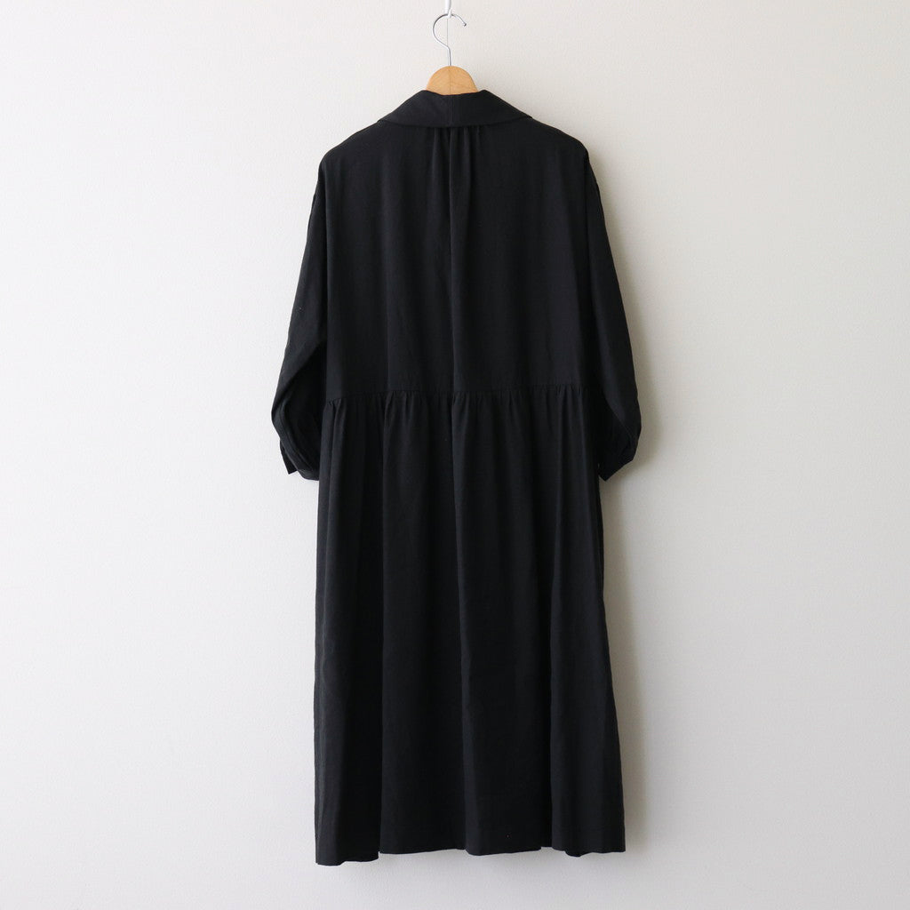 layered black dress #black [TLF-124-op004-sn]