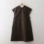 ROBINSON'S.C POCKET DRESS #DARK BROWN [no.6433]