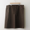 ROBINSON'S.C STRING SKIRT #DARK BROWN [no.6435]