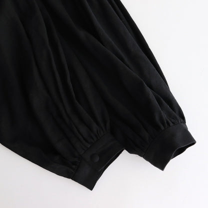 layered black dress #black [TLF-124-op004-sn]