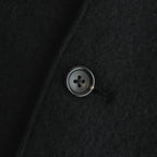 WOOL FELT KNIT JACKET #BLACK [no.6452]