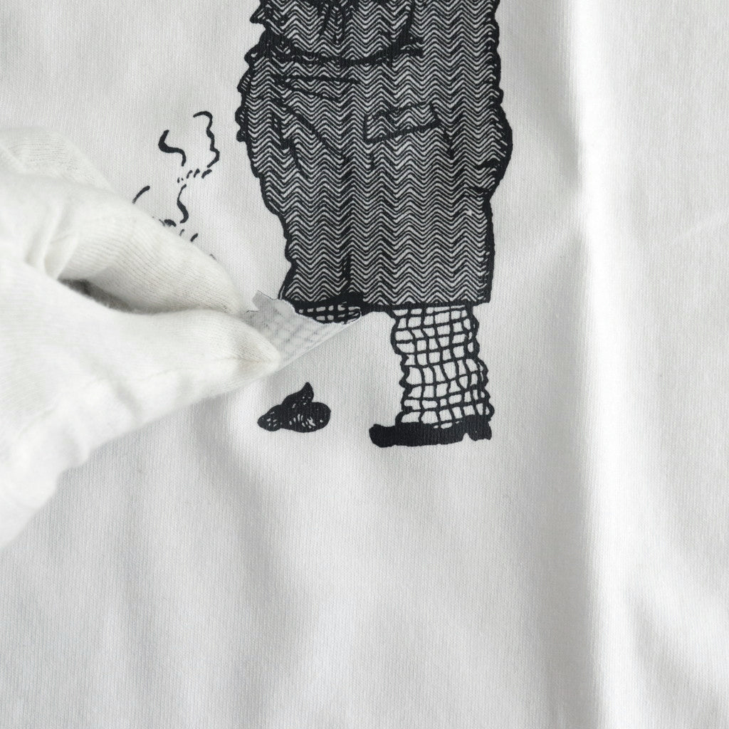 OOPS T-SHIRT #WHITE [no.6473]