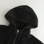 Boa W/ZIP Hoodie #009 TOP Charcoal [US240CT006]