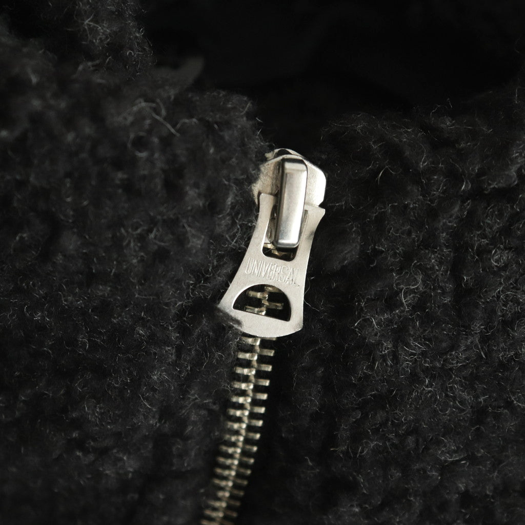Boa W/ZIP Hoodie #009 TOP Charcoal [US240CT006]