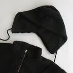 Boa W/ZIP Hoodie #009 TOP Charcoal [US240CT006]