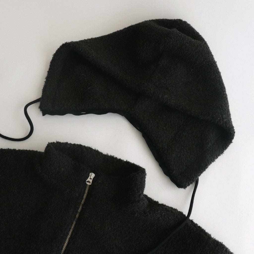 Boa W/ZIP Hoodie #009 TOP Charcoal [US240CT006]