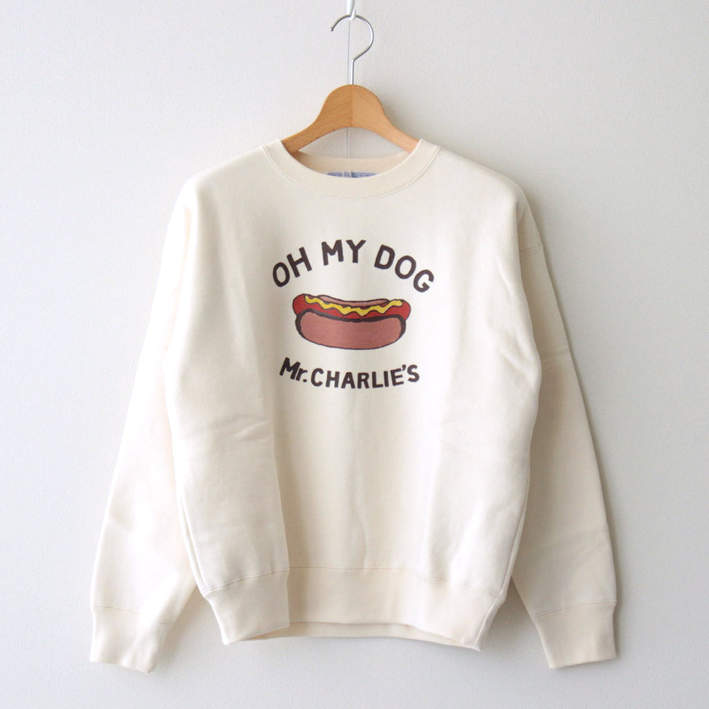 OH MY DOG SWEAT SHIRT #natural [no.6999] – DOKODO
