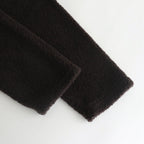 Boa W/ZIP Hoodie #028 Dark Brown [US240CT006]