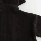 Boa W/ZIP Hoodie #028 Dark Brown [US240CT006]