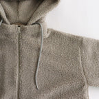 Boa W/ZIP Hoodie #019 Greige [US240CT006]