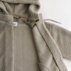 Boa W/ZIP Hoodie #019 Greige [US240CT006]