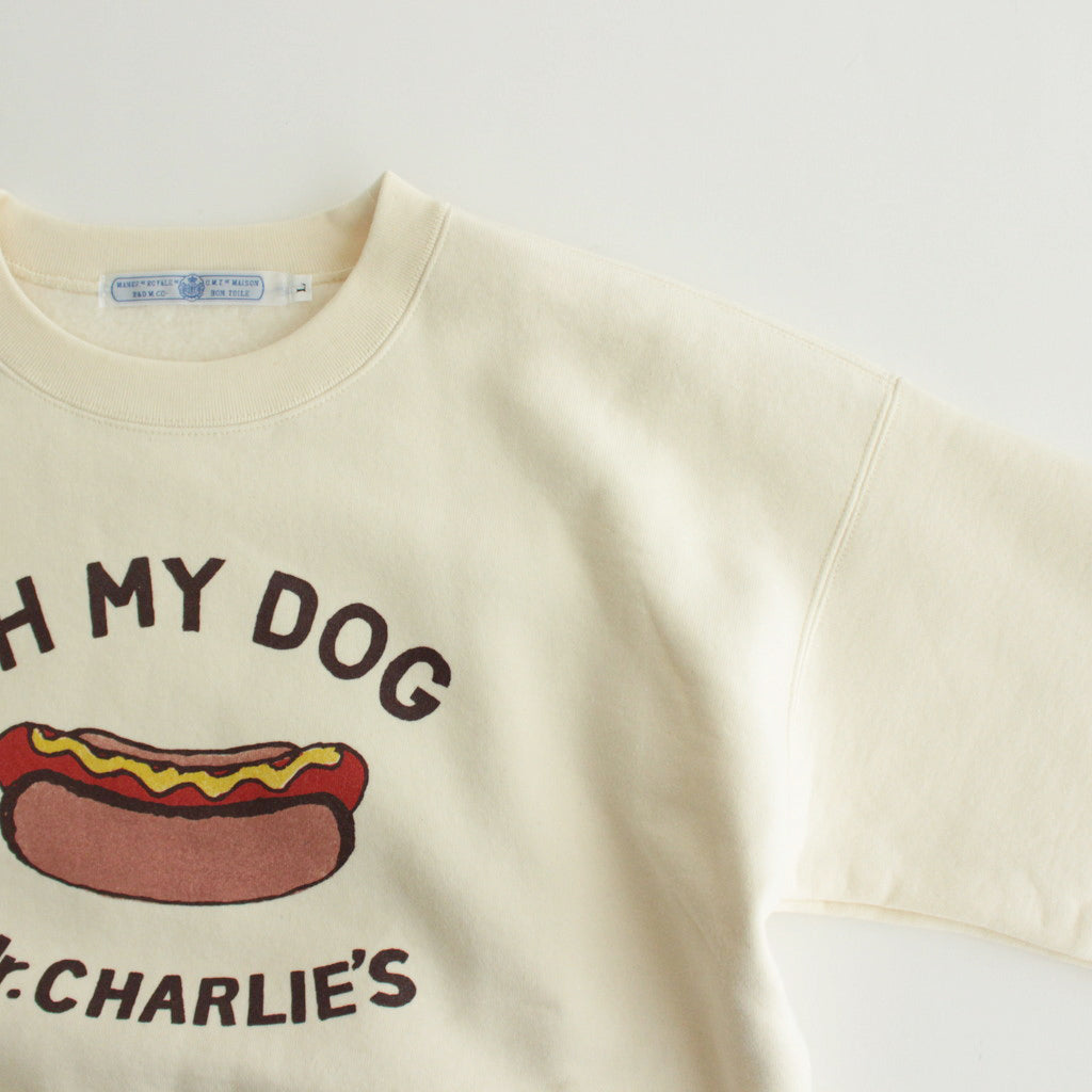 OH MY DOG SWEAT SHIRT #natural [no.6999]