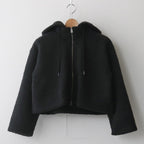 Boa W/ZIP Hoodie #009 TOP Charcoal [US240CT006]