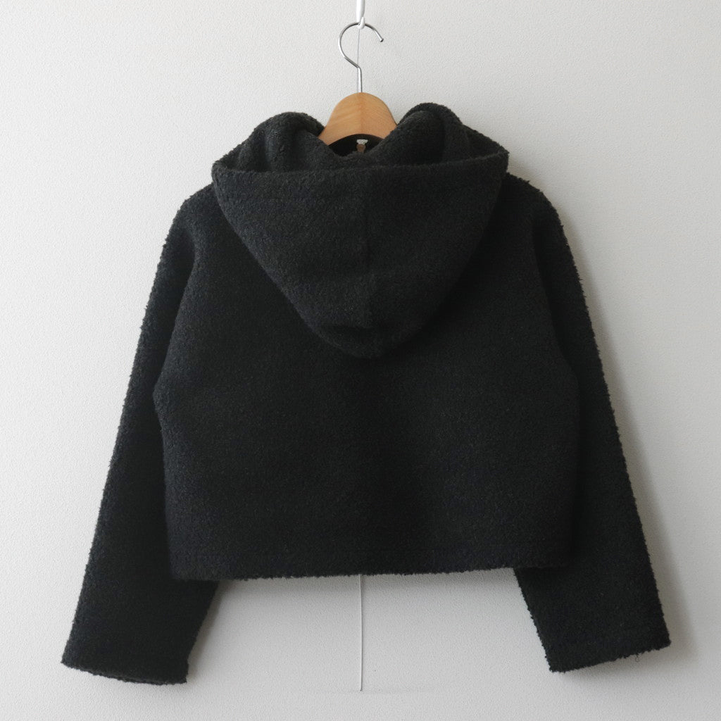 Boa W/ZIP Hoodie #009 TOP Charcoal [US240CT006]