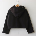 Boa W/ZIP Hoodie #028 Dark Brown [US240CT006]