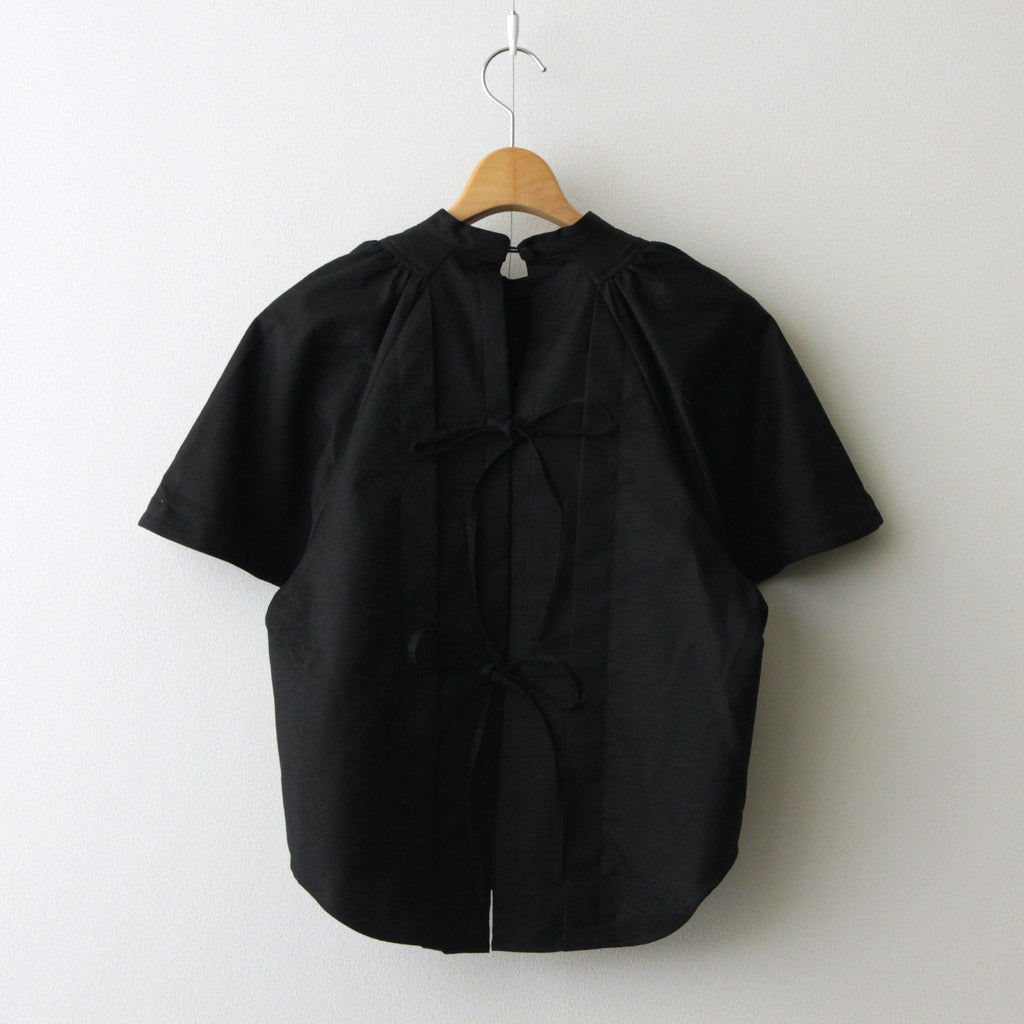 白晝の夢 flare sleeve blouse #black [TLF-224-bl001-ja]