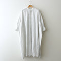 明滅する春 rectangle dress #white/black [TLF-124-op005-gp]