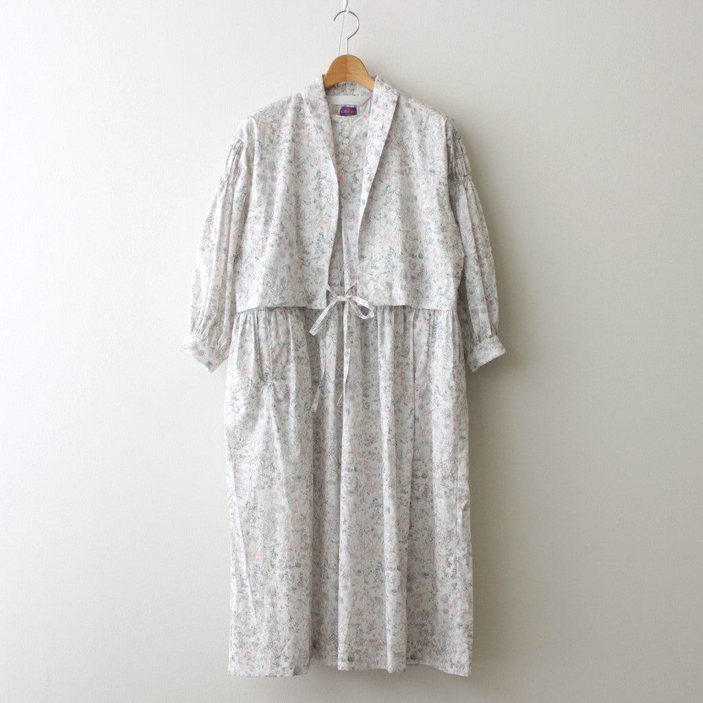 LIBERTYFABRICS layered dress #lilac [TLF-224-op005-lp]