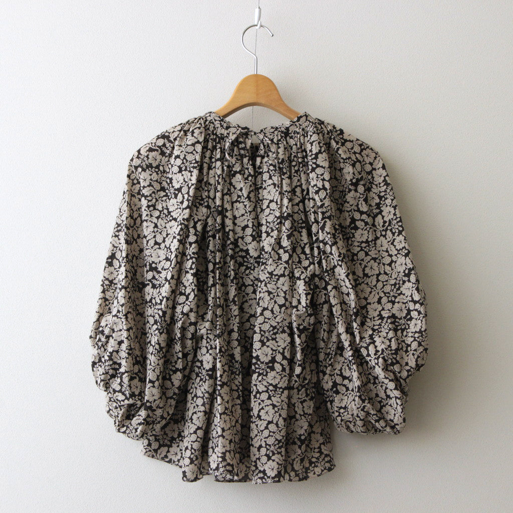 C/L.W.B GATHER SMOCK #FLAX [no.6648]