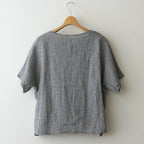 Linden Linen Pullover #BKCK [A232241TS664]