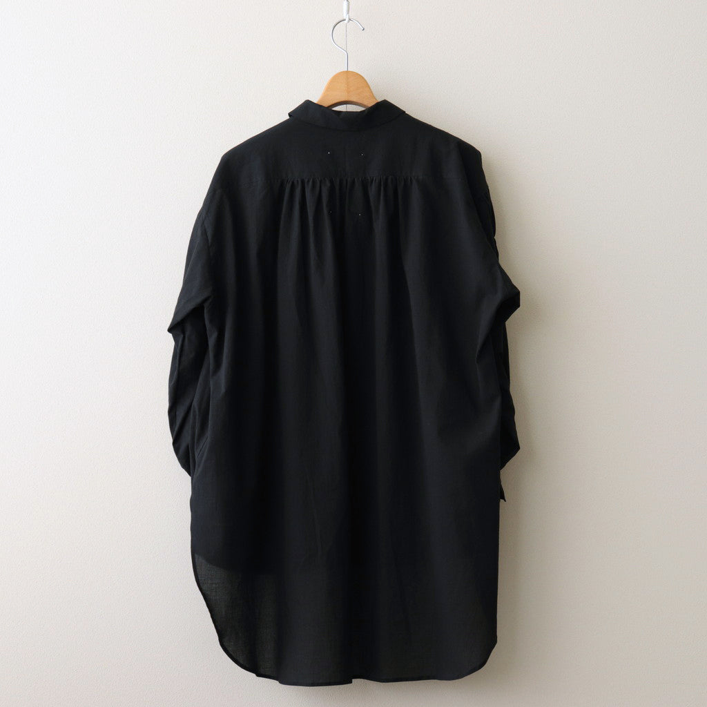 あえかな光 classic long tail shirt #black [TLF-224-sh004-vcl]