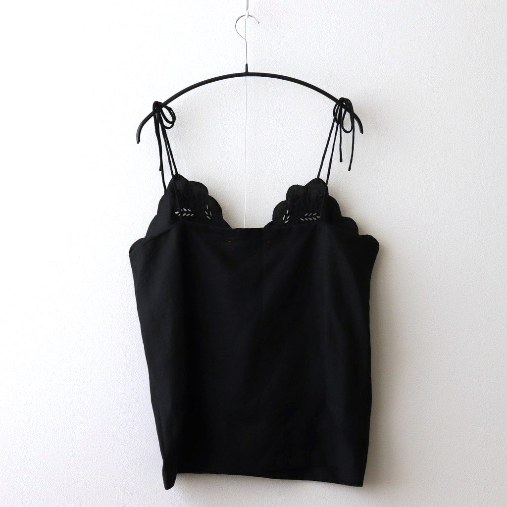 BONVOYAGE CAMISOLE #black [27-0024s]