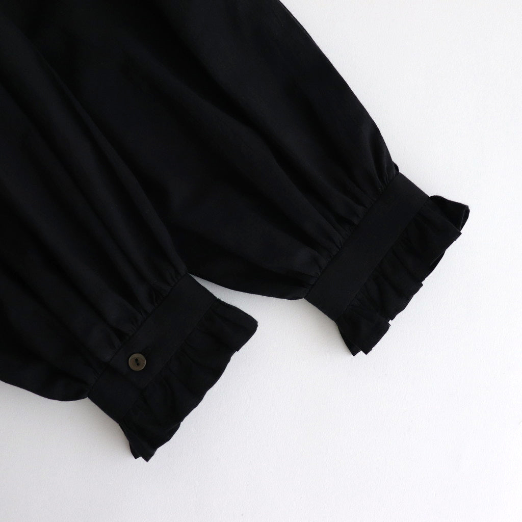 あえかな光 classic long tail shirt #black [TLF-224-sh004-vcl]