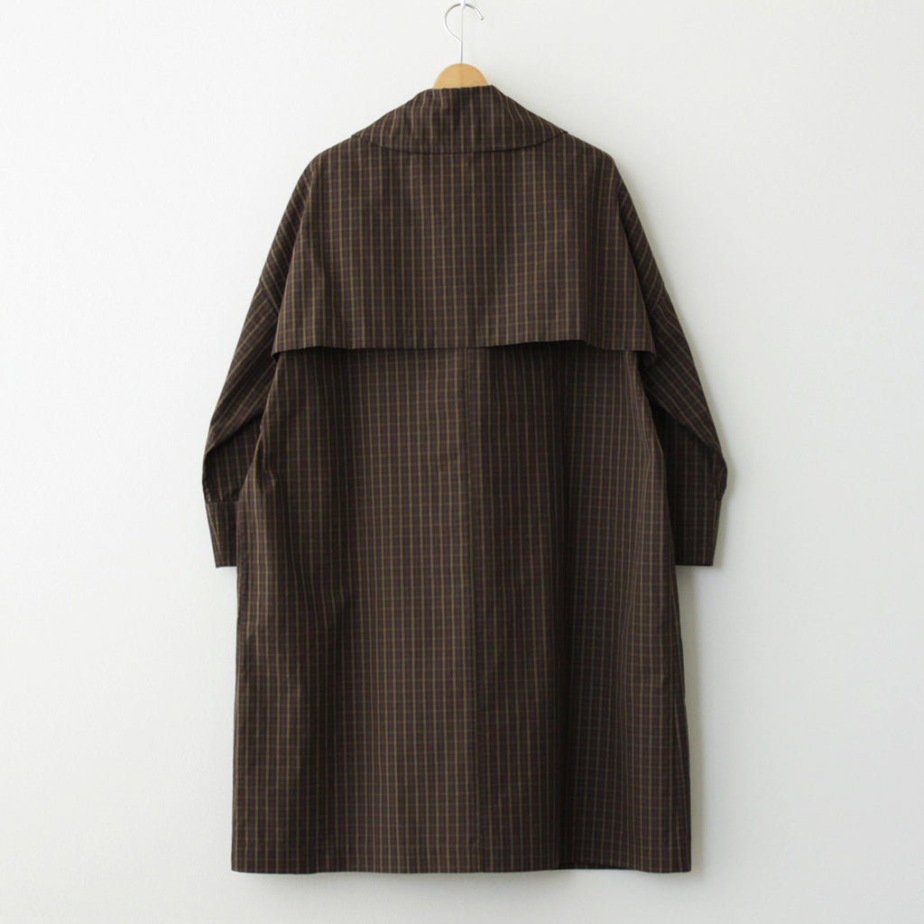 ROBINSON'S.C UMBRELLA COAT #DARK BROWN [no.6431]