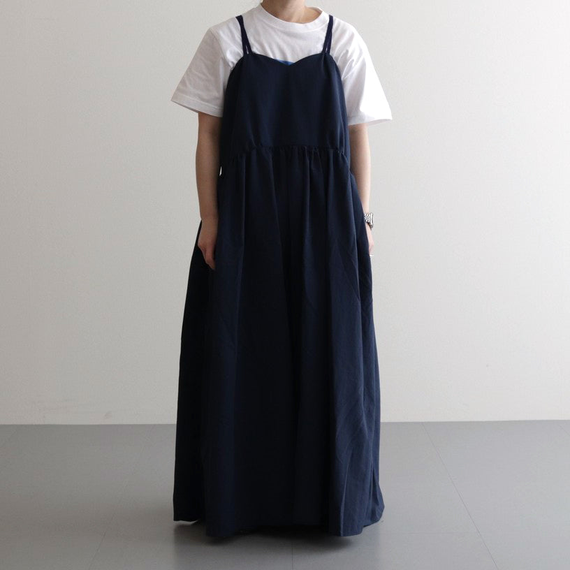 camisole tiered dress #navy [1359-004]