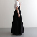 camisole tiered dress #black [1359-004]